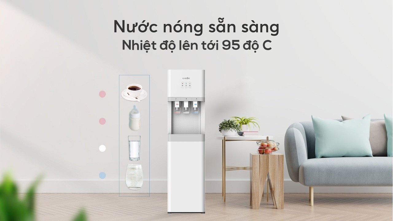 Cây nước nóng lạnh Karofi HCV208